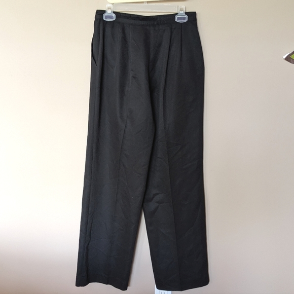 Vintage Liz Claiborne Lizsport Black Trouser Pant - Picture 7 of 10